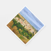 Aussicht auf Torres del Rio Serviette (Ecke)
