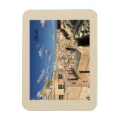 Aussicht auf Valletta, Malta von Sun, Moon & Etoil Magnet (Vertikal)