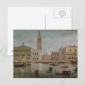 Aussicht auf Venedig, 1719 Postkarte (Vorne/Hinten)