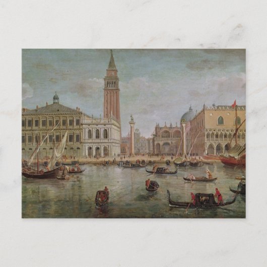 Aussicht auf Venedig, 1719 Postkarte (Vorderseite)