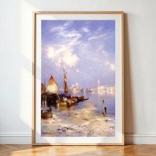 Aussicht auf Venedig (1891) Poster
