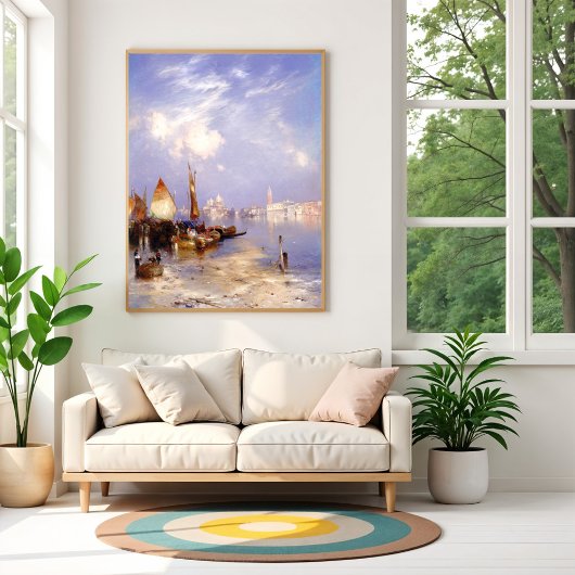 Aussicht auf Venedig (1891) Poster