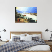 Aussicht auf Venedig 2 Leinwanddruck (Insitu (Schlafzimmer))