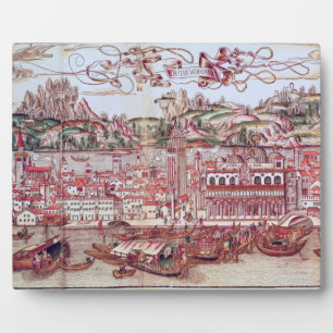 Aussicht auf Venedig (Detail) aus "Opusculu Fotoplatte