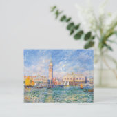 Aussicht auf Venedig durch Renoir Postkarte (Stehend Vorderseite)