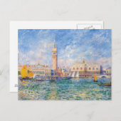 Aussicht auf Venedig durch Renoir Postkarte (Vorne/Hinten)