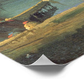 Aussicht auf Venedig Poster (Ecke)