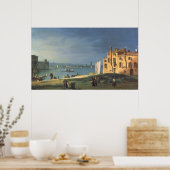 Aussicht auf Venedig Poster (Küche)