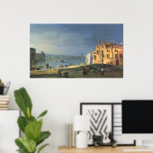Aussicht auf Venedig Poster (Heimbüro)