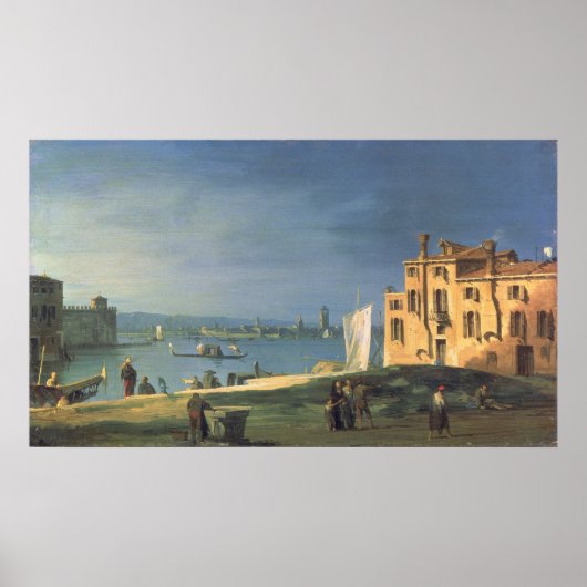 Aussicht auf Venedig Poster (Vorne)