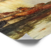 Aussicht auf Venedig Poster (Ecke)