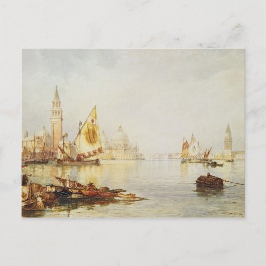Aussicht auf Venedig Postkarte (Vorderseite)