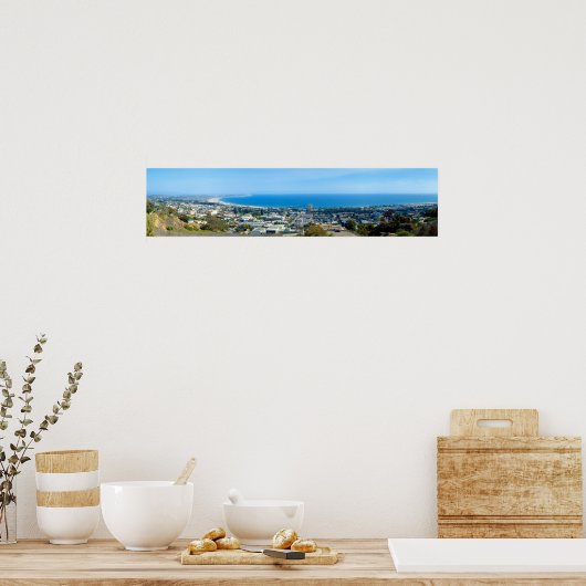 Aussicht auf Ventura Poster (Küche)