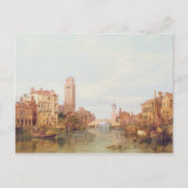 Aussicht auf Verona, 1848 (Öl auf Leinwand) Postkarte (Vorderseite)