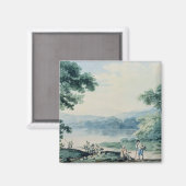 Aussicht auf Virginia, Landkreis Cavan Magnet (Vorderseite/Rückseite)