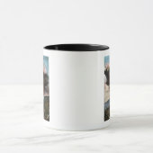 Aussicht auf Wälder Feuer in den Bergen Tasse (Zentrum)