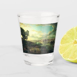 Aussicht auf Warschau von Praga durch Bernardo Bel Schnapsglas
