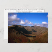 Aussicht auf Washington Head England Postkarte (Vorne/Hinten)