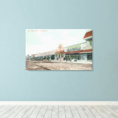 Aussicht auf West Main StreetTurlock, CA Leinwanddruck (Insitu (Holzboden))