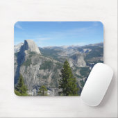 Aussicht auf Yosemite von Glacier Point, CA Mousepad (Mit Mouse)