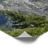 Aussicht auf Yosemite von Glacier Point, CA Poster (Ecke)