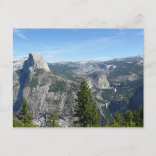 Aussicht auf Yosemite von Glacier Point, CA Postkarte