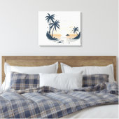 Aussicht aufs Meer Leinwanddruck (Insitu (Schlafzimmer))