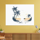 Aussicht aufs Meer Leinwanddruck (Insitu (Wohnzimmer))