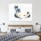 Aussicht aufs Meer Leinwanddruck (Insitu (Schlafzimmer))