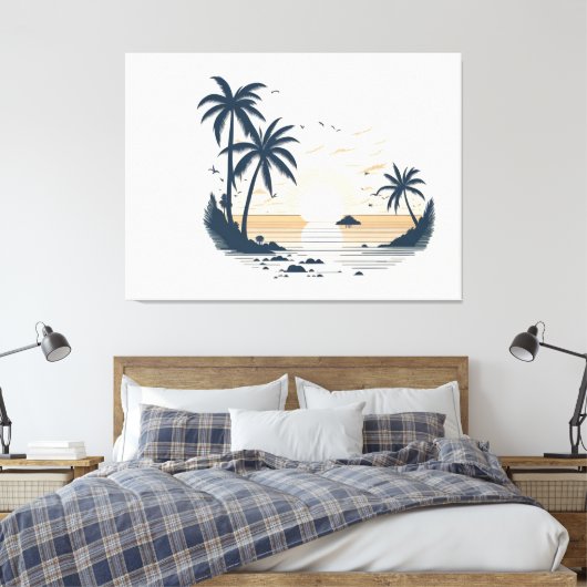Aussicht aufs Meer Leinwanddruck (Insitu (Schlafzimmer))