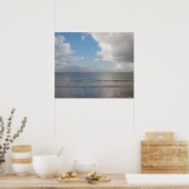 Aussicht aufs Meer Poster (Küche)