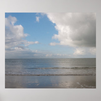 Aussicht aufs Meer Poster