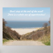 Aussicht aufs Meer Poster (Vorne)