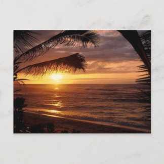 Aussicht aufs Meer Postkarte