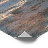 Aussicht aufs Meer - Strand Poster (Ecke)