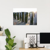 Aussicht aufs Meer - Strand Poster (Heimbüro)