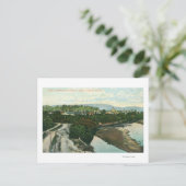 Aussicht aus der Luft auf den Fluss San Lorenzo Postkarte (Stehend Vorderseite)