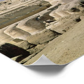 Aussicht aus Nordosten der Sphinx Poster (Ecke)