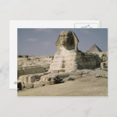 Aussicht aus Nordosten der Sphinx Postkarte (Vorne/Hinten)