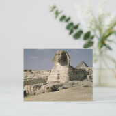 Aussicht aus Nordosten der Sphinx Postkarte (Stehend Vorderseite)