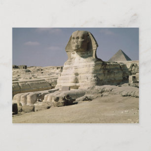 Aussicht aus Nordosten der Sphinx Postkarte