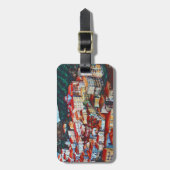 Aussicht aus San Chirico, Italien  Gepäckanhänger (Vorderseite vertikal)