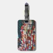 Aussicht aus San Chirico, Italien  Gepäckanhänger (Rückseite vertikal)