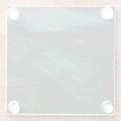 Aussicht aus San Chirico, Italien Glasuntersetzer (Rückseite)