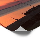 Aussicht aus West Bay, Kelleys Island Fotografie Poster (Ecke)