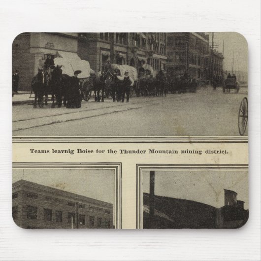 Aussicht, Boise, Idaho Mousepad (Vorne)