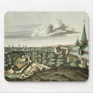 Aussicht der Stadt von Glasgow Mousepad