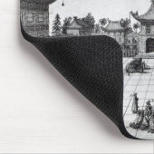 Aussicht des inneren Gerichtes Mousepad (Ecke)