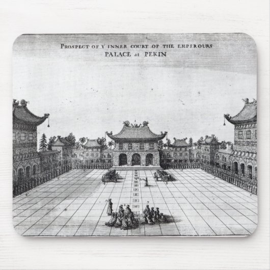 Aussicht des inneren Gerichtes Mousepad (Vorne)