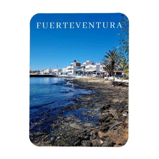 Aussicht Fürteventura Corralejo Kühlschrankmagnet Magnet (Vertikal)
